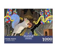 York Minster Squirrel Wooden Jigsaw Puzzle Waterproof 1000 Piece Puzzles for Adults Gifts Colourful Educational Games