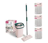 York Mop Pink Green Medium