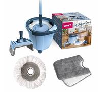 York Mop Set with Bucket and 2 Replacement Heads