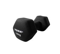 York Neo Hex Individual Dumbbells, 10kg