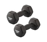 York Neoprene Hex Dumbbells 2 x 6kg
