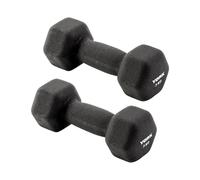 York Neoprene Hex Dumbbells Hand Weights Home Training Gym Fitness 0.5-10kg Pair