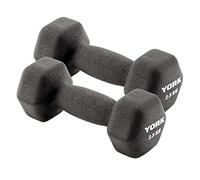 York Neoprene Hex Dumbbells Pairs 2.5kg x 2