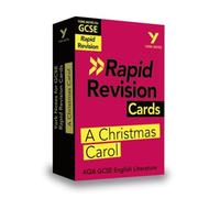 York Notes for AQA GCSE (9-1) Rapid Revision: A Christmas Carol - Refresh, Revise and Catch up!: Revision Cards