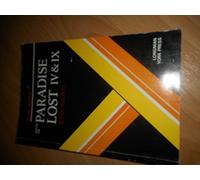 York Notes Paradise Lost Books 4 and 9 IV & IX