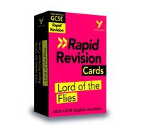 York Notes RAPID AQA GCSE (Revision Cards) Lord of the Flies - for 2026, 2027 exams