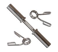 York Olympic Dumbbell Bar With Spring Collars For Enhanced Strength Training