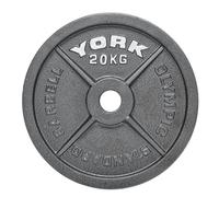 York 2" Olympic Cast Iron Weight Plates for 2 Inch Barbells & Dumbbell Bars