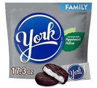YORK Peppermint Patties Dark Chocolate Covered Mint Candy, 19.75 Oz