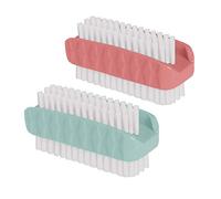 York Prestige Double Sided Nail Brush, Mint Colour, Standard