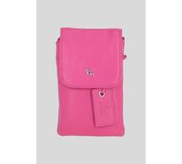 'York' Real Leather Smartphone Crossbody Bag Ashwood Leather Pink One Size