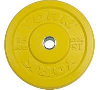 York Solid Rubber Bumper Olympic Coloured Weight Plates