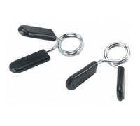 York 1 Inch Spring Collars for Standard Weight Lifting Dumbbells & Barbells