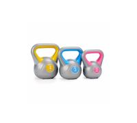 York Vinyl Kettlebell Set 2, 3, 4kg York Multicolor