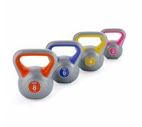 York Vinyl Kettlebell Set | 2 KG, 4 KG, 6 KG, 8 KG
