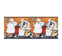 York Wallcoverings Chef's A-Cookin' Border