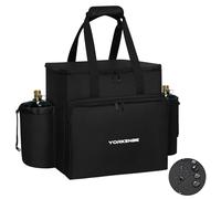 Yorkenbe Portable Heater Carry Bag Compatible with Mr. Heater MH9BX, Water Resistant Buddy Propane Heater Carrying Case, with Multiple Pockets and Anti-Slip Bottom