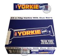 YORKIE DUO CHOCOLATE 24 x 72 g BARS