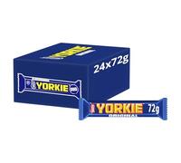 Yorkie Duo Milk Chocolate Bar - Chunky & Substantial, 72g | Multipack of 24