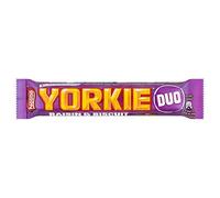 YORKIE Duo Raisin & Biscuit Chocolate BAR 66g X 6