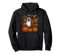 Yorkie Halloween Funny Yorkshire Terrier Dog Trick or Treat Pullover Hoodie