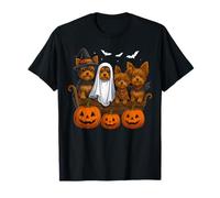 Yorkie Halloween Funny Yorkshire Terrier Dog Trick or Treat T-Shirt