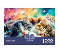 Yorkie in DreamlandArtisanal Jigsaw Puzzles for Adults Comprising 1000 Precisely-Cut Advanced Challenging Puzzle Game Pieces - A Premium And Satisfying Gift Selection for Adults And Kids Age 12 Years