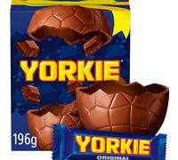 Yorkie Large Chocolate Easter Egg With Yorkie Bar 197g - Perfect For Easter Egg Hunt - Easter Treat & Gift For Kids & Adults - Egg Hunt - Easter Parties