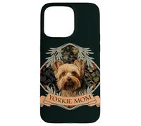 Yorkie Mom Cute Vintage Yorkshire Terrier Case for iPhone 15 Pro Max