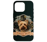 Yorkie Mom Cute Vintage Yorkshire Terrier Case for iPhone 16 Pro