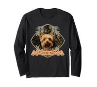 Yorkie Mom Cute Vintage Yorkshire Terrier Long Sleeve T-Shirt