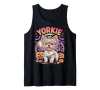Yorkie Mummy Halloween Costume Dog Owner Yorkshire Terrier Tank Top