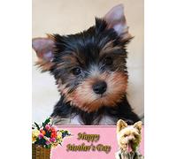 Yorkie/Yorkshire Terrier Dog Mothers Day Card