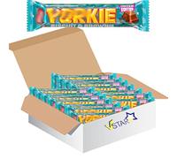 Yorkiie Chunky Biscuit & Brownie Flavour Milk Chocolate Bar 44g - Limited edition - Rich & Crunchy Chocolate Treat (12)