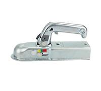 YORKING Trailer Hitch 50mm Heavy-Duty Trailer Coupling Easy-Install Tow Coupling Towing Hitch up to 800kg for Light Non-Braking Trailers