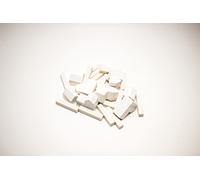 YorksGamePieces White Wood Replacement Pieces for Settlers of Catan