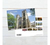 Yorkshire 2026 Wall Calendar - Month-to-View - Available in Square, Slim, A4 & Mini Formats - 12 Scenic Photos of Yorkshire Countryside & Villages (A4 Stapled)
