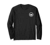 Yorkshire 3 Peaks Challenge - Hiking Route Long Sleeve T-Shirt