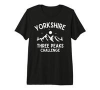 Yorkshire 3 Peaks Challenge Premium T-Shirt