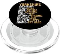 Yorkshire Accent Translator Funny Bradford Leeds York PopSockets PopGrip for MagSafe