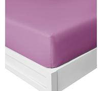 Yorkshire Bedding 25 Cm Fitted Bed Sheets - Super Soft Deep Fitted Sheet Brushed Microfibre Anti Wrinkle Bedsheet Breathable & Fade Resistant (Purple, King)