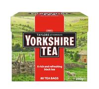Yorkshire Black Tea 80 Teabags by Taylors of Harrogate