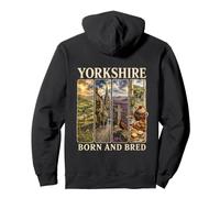 Yorkshire Born And Bred Heritage Pullover Hoodie