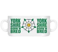 Yorkshire Born and Bred Novelty Fun Mug