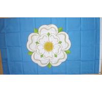 Yorkshire County Sleeved Boat and Tree House Flag 45cm x 30cm by 1000 Flags