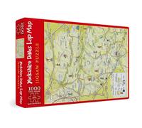 Yorkshire Dales Lap Map 1,000 Piece Deluxe Jigsaw Puzzle