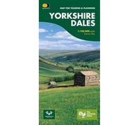 Yorkshire Dales: Map for Touring and Planning (Routemap)