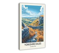 Yorkshire Dales National Park (2) Canvas Poster Wall Art Decor Print Picture Paintings for Living Room Bedroom Decoration 20x30inch(50x75cm)