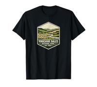 Yorkshire Dales National Park UK Hiking Vintage Walking T-Shirt