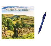 Yorkshire Dales National Park Wall Calendar 2026 + EXCLUSIVE LIMITED EDITION PEN